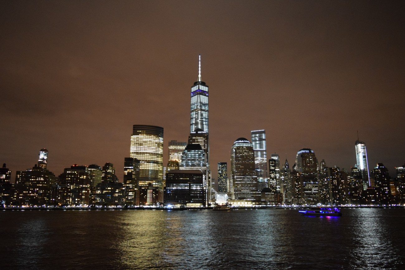 New York City View on The Seastreak New Year's Eve Fireworks Cruise