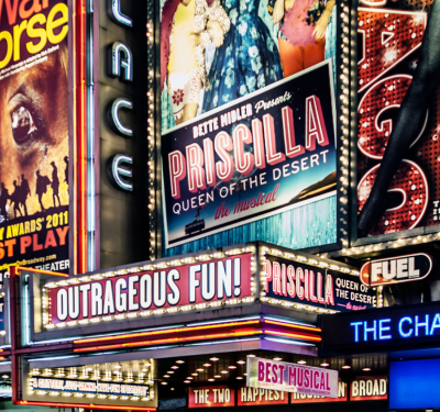 Broadway signs NYC
