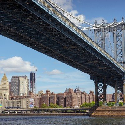 Stunning view of the city from the water
